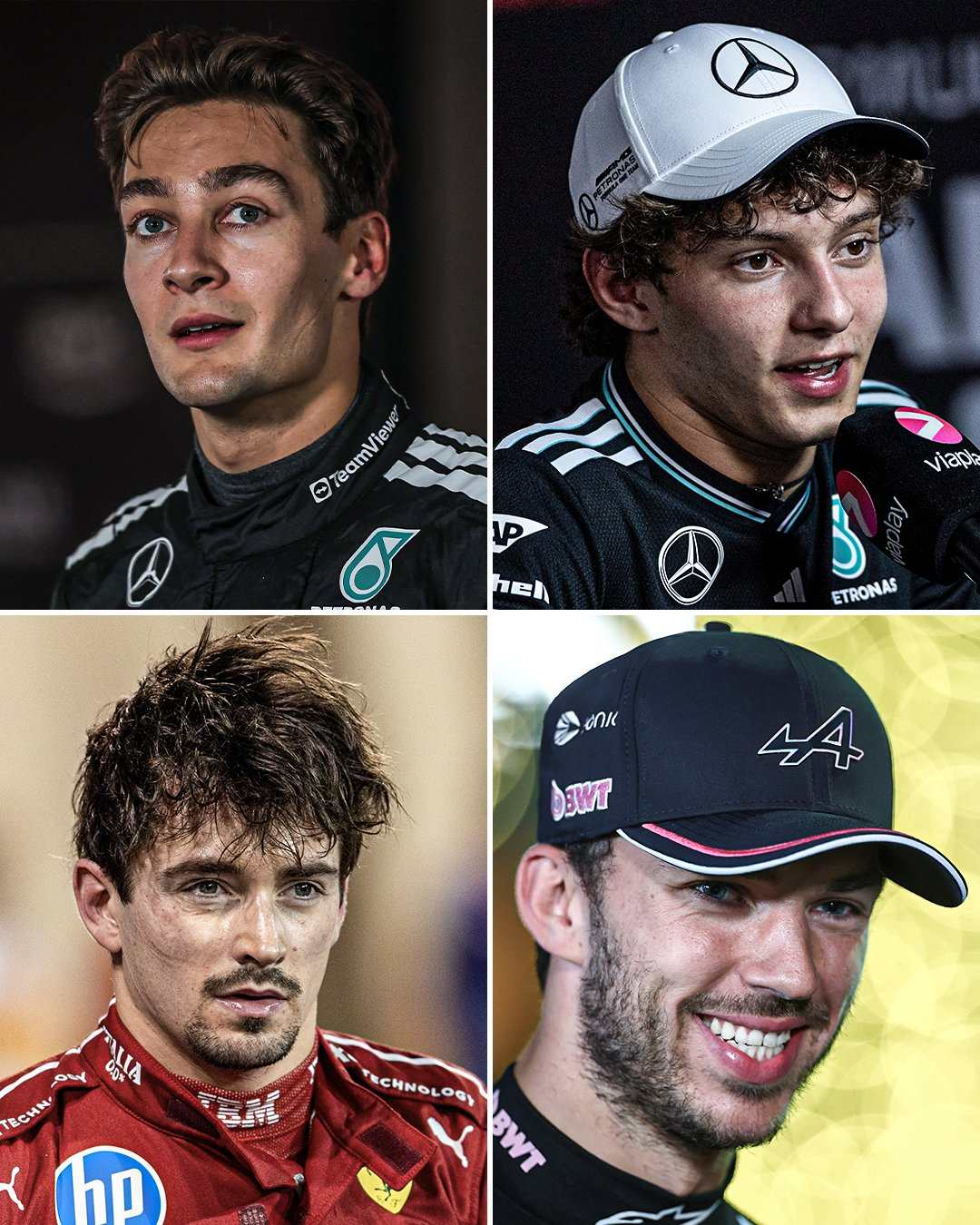 哈斯车队横扫梅赛德斯，勒克莱尔惊艳四座